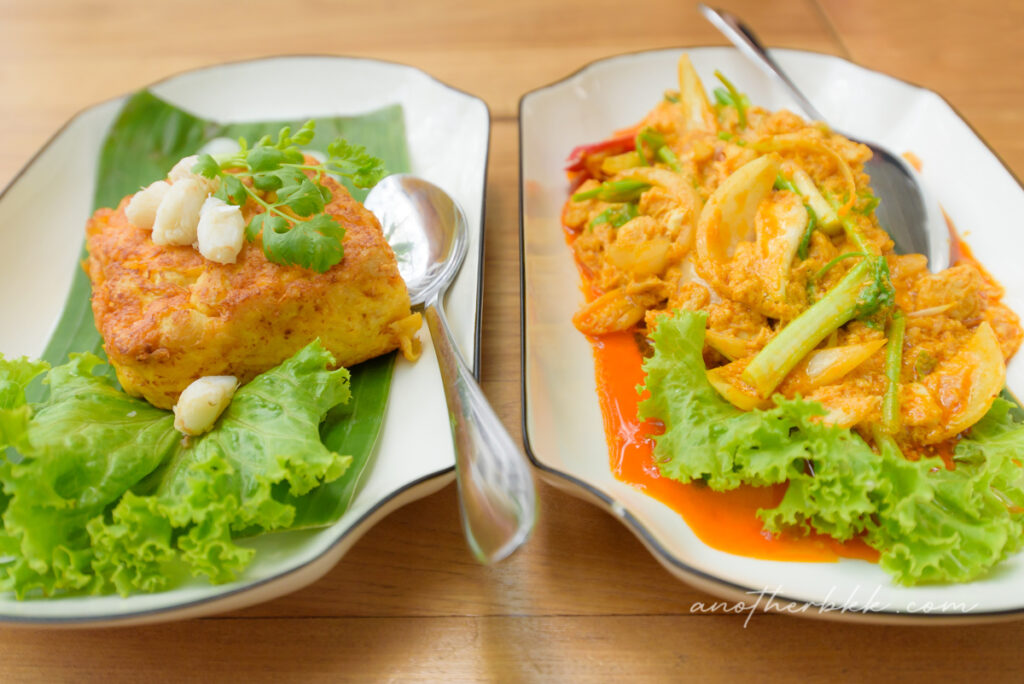 2getherロケ地：Tharuea Phli Seafood（レストラン）料理